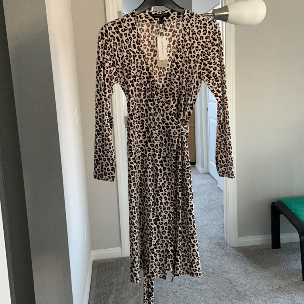 Banana Republic wrap dress.